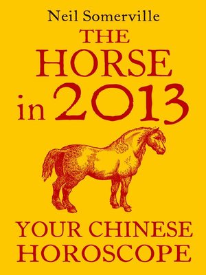 cover image of The Horse in 2013